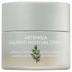 Missha Успокаивающий крем для чувствительной кожи с экстрактом полыни Calming Moisture Cream, 50 мл (Missha, Artemisia)