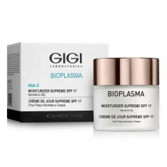 GiGi Крем увлажняющий для нормальной и жирной кожи Moisturizer Supreme SPF 17, 50 мл (GiGi, Bioplasma)