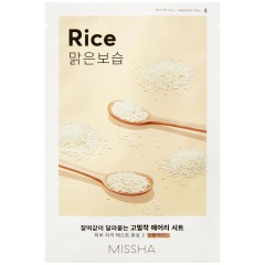 Missha Освежающая маска для лица  с экстрактом риса для огрубевшей тусклой кожи, 19 г (Missha, Маски)