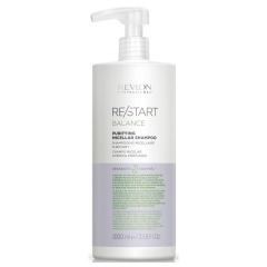 Revlon Professional Мицеллярный шампунь для жирной кожи головы Purifying Micellar Shampoo, 1000 мл (Revlon Professional, Restart)