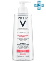 Vichy Мицеллярная вода с минералами для очищения чувствительной кожи, 400 мл (Vichy, Purete Thermal)