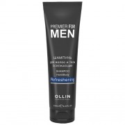Ollin Professional Освежающий шампунь для волос и тела, 250 мл (Ollin Professional, Premier for men)