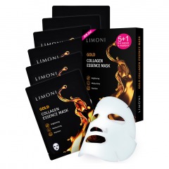 LIMONI набор масок для лица Collagen Essence Mask 4